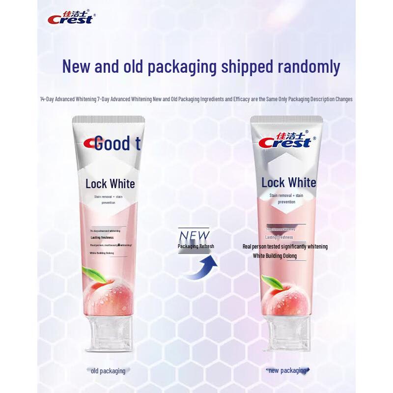 Crest Lock White Dual Essence Whitening Toothpaste