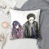 K-Kaoru Hana Wa Rin To Saku Double-Sided Printed Square Pillow Cover Decorative Cushion Cover For Sofa Bedroom Bedside