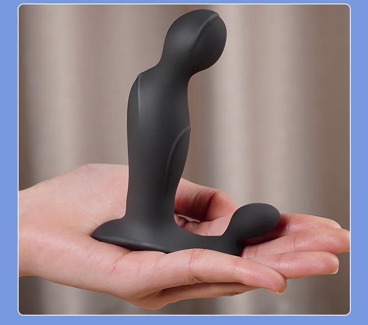 PROMISE MAN Silicone Vibrating Prostate Massager for Men - Adult Anal Plug