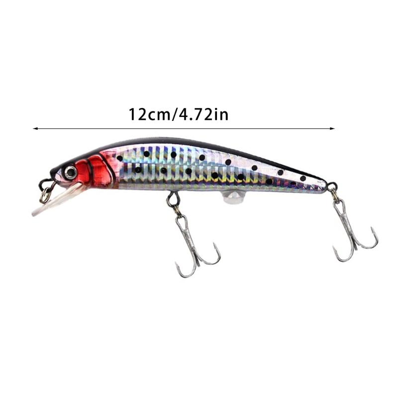 Wiederaufladbare Angelköder Elektrische Angelköder Zuckende Köder Elektrischer Wobbler LED-Licht Angelköder Crankbaits
