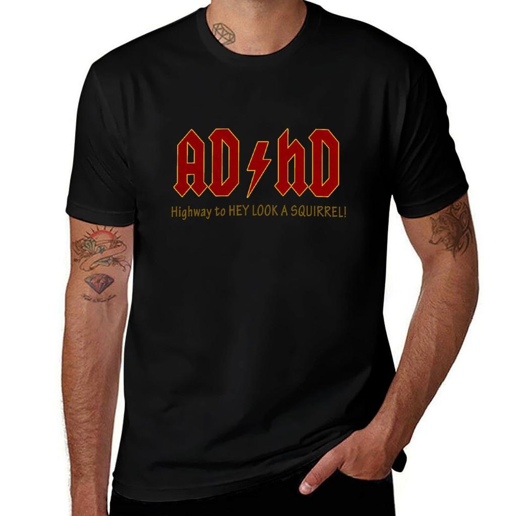 ADHD TShirt Christmas Casual Tee Shirt