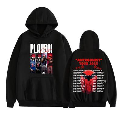 Rapper Playboi Carti Antagonist Tour  Hoodies Men's Clothing Harajuku Hip Hop Sweatshirts High Quality Long Sleeve Pullovers
