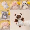 Bear Plush Animal Toy Elephant Soothing Bean Bag Fashion Plush Companion Doll  Healing Pinch Decor