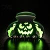 Luminous Ghost Shark Clips Halloween Hair Claw Clips, Pumpkin Pattern Acrylic Anti-slip Statement for Women Glow in The Dark Grippers Girls
