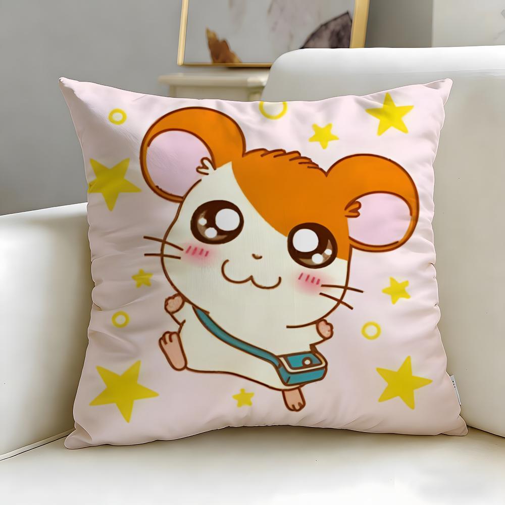 

Fashion Hhamtaroed Cushion Cover Soft EasyWash Pillow Case Versatile for Couch Bed Travel and Office 30X30cm