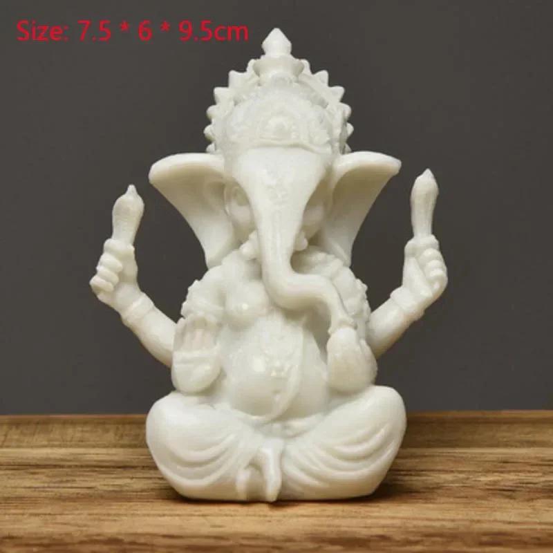 Gorgeous Resin Crafts Creative Elephant Household Decoration Desktop Ornaments Office Living Room Decor Children's Holiday Gifts