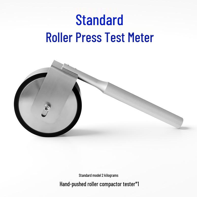 2kg Dual-Station Rubber-Coated Electric Tape Test Pressure Roller for Compaction and Stripping Force
