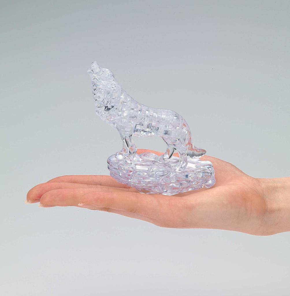 37-piece Crystal Puzzle Silver Wolf