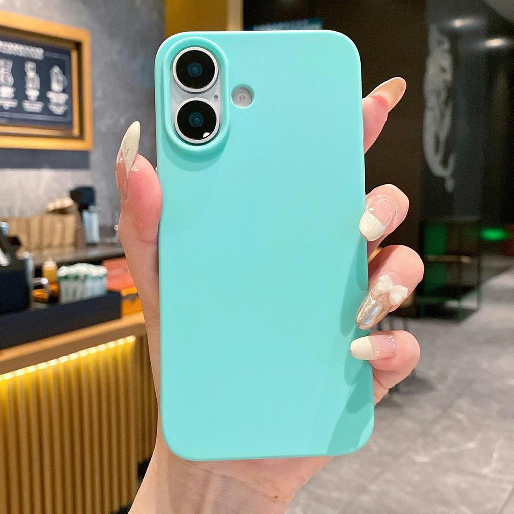 Für iPhone 16 TPU Handyhülle Matt Anti-Fingerabdruck Schutzhülle