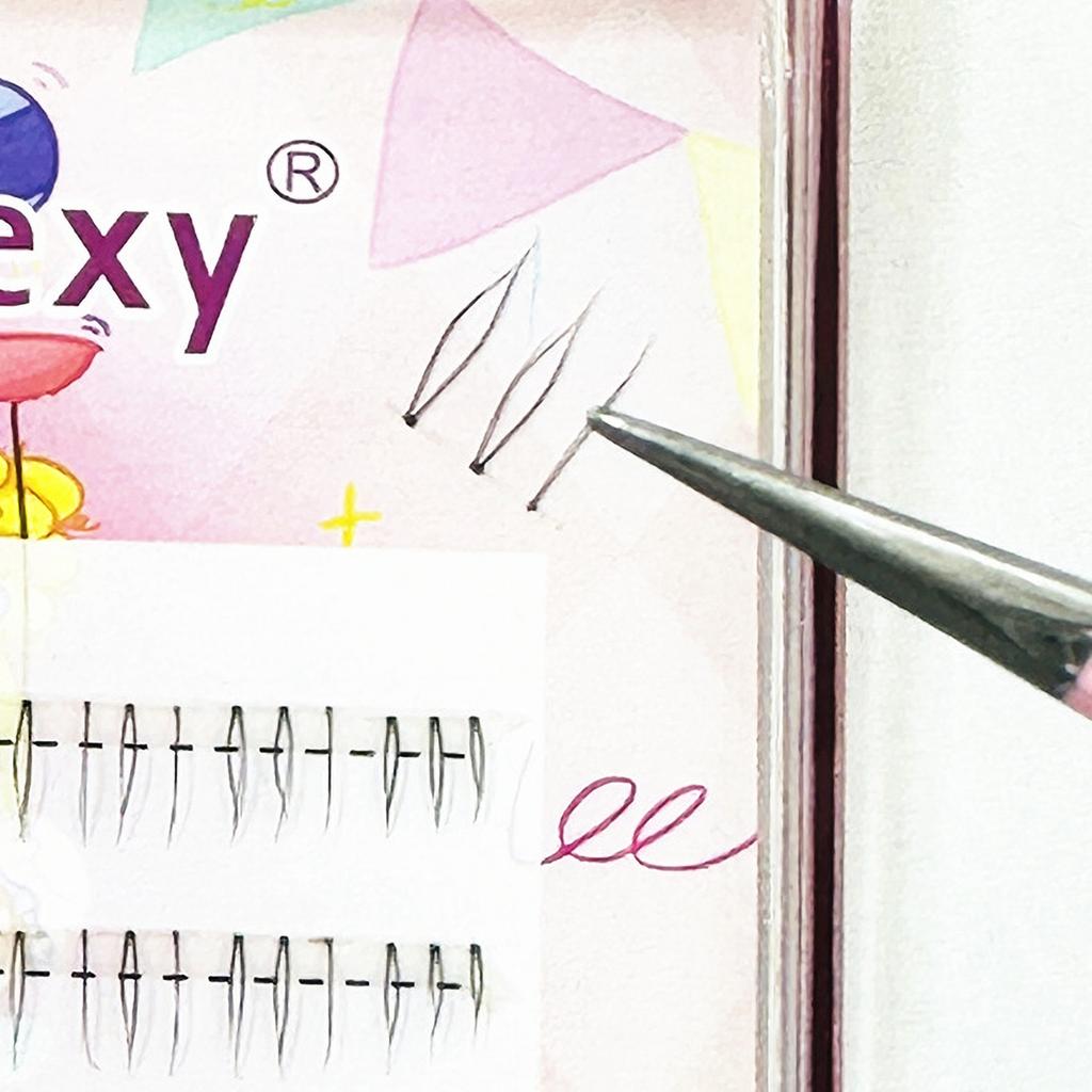 Small Fairy Lower False Eyelashes DIY Fluffy Effect Lightweight Eyelashes Ideal for Cosplay and Costume Parties