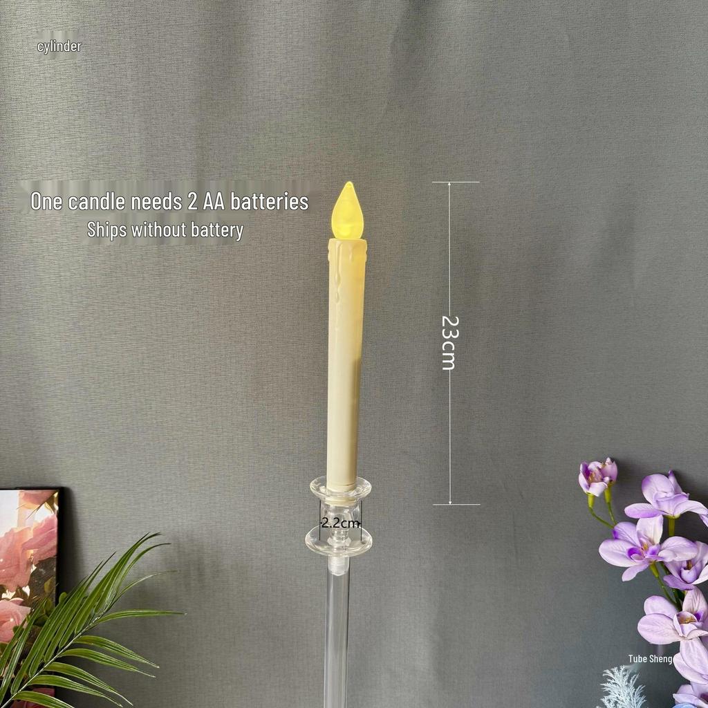LED Candles for Wedding Decor, Parties, and Photography