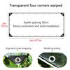 Transparent Rain Tarpaulin Thickened Windproof Rainproof Tarp Multipurpose Rainproof Tarp Cover for