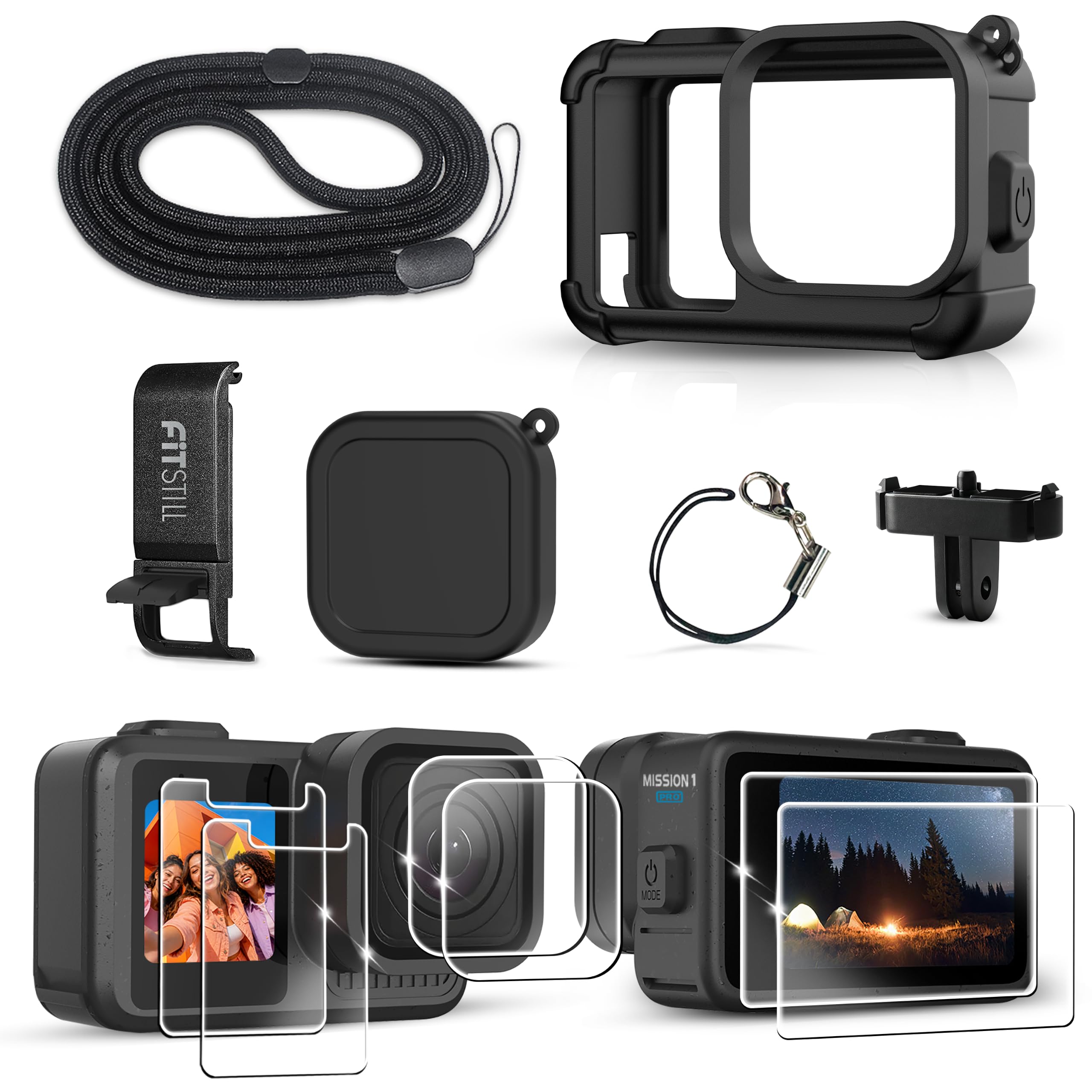 FitStill Protective Case Kit for GoPro