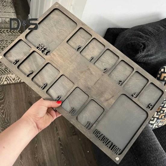 Cornice portafoto anni scolastici Pre-K alla laurea Cornice portafoto 14 foto Cornice per laurea senior per traguardi educativi del bambino