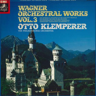 LP Record PHILHARMONIA ORCHESTRA, OTTO KLEMPE - Wagner Orchestral Works Vol.3 EAC55068 ANGEL Japan Classical Used