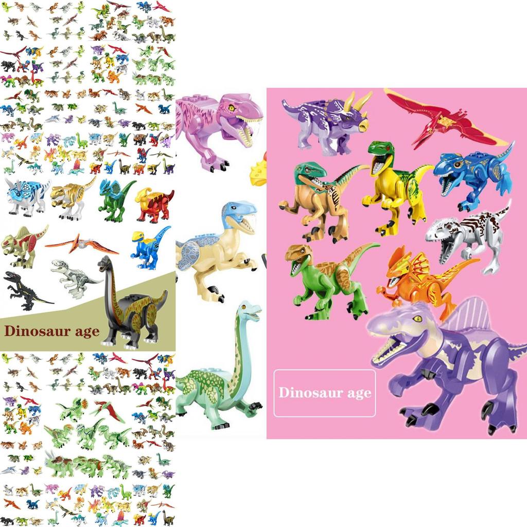 Pcs Jurassic Dinosaurs Building Blocks With Intricately Detailed Tyrannosaurus Rex Figures**