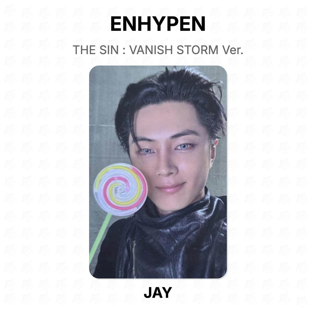 ENHYPEN THE SIN : VANISH STORM Ver. Official Photocard