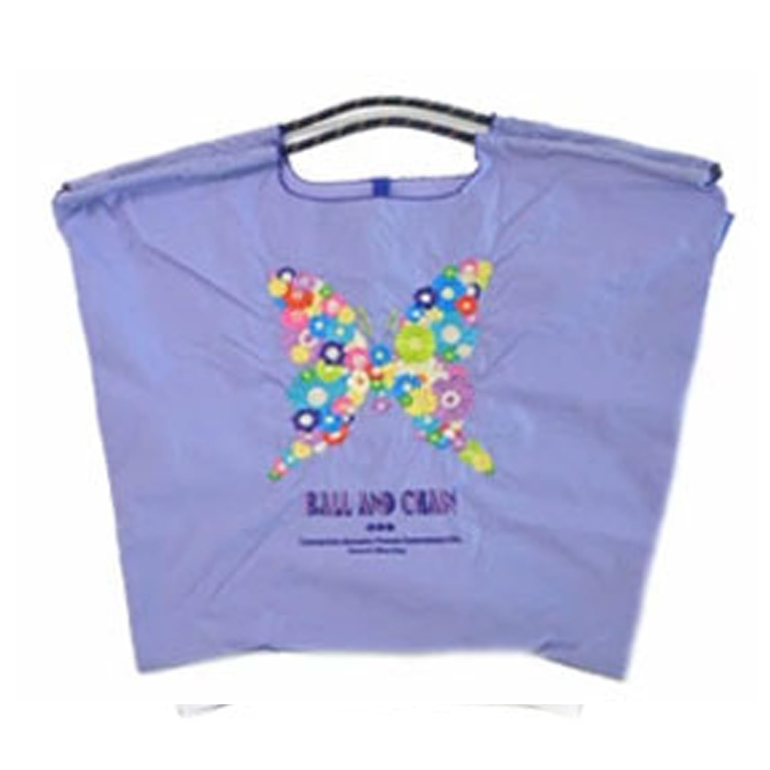 

Ball Chain Genuine M Size Butterfly Shopping Bag Eco Bag BUTTERFLY LAVENDER 301015 [Ball & Chain] &