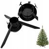 Metal Christmas Tree Stand With Water Bowl Black 105 Mm