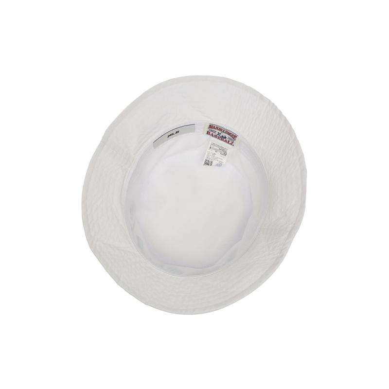 MLB Cotton Bucket Hats Unisex White Fashion 3AHTS022N-50WHS