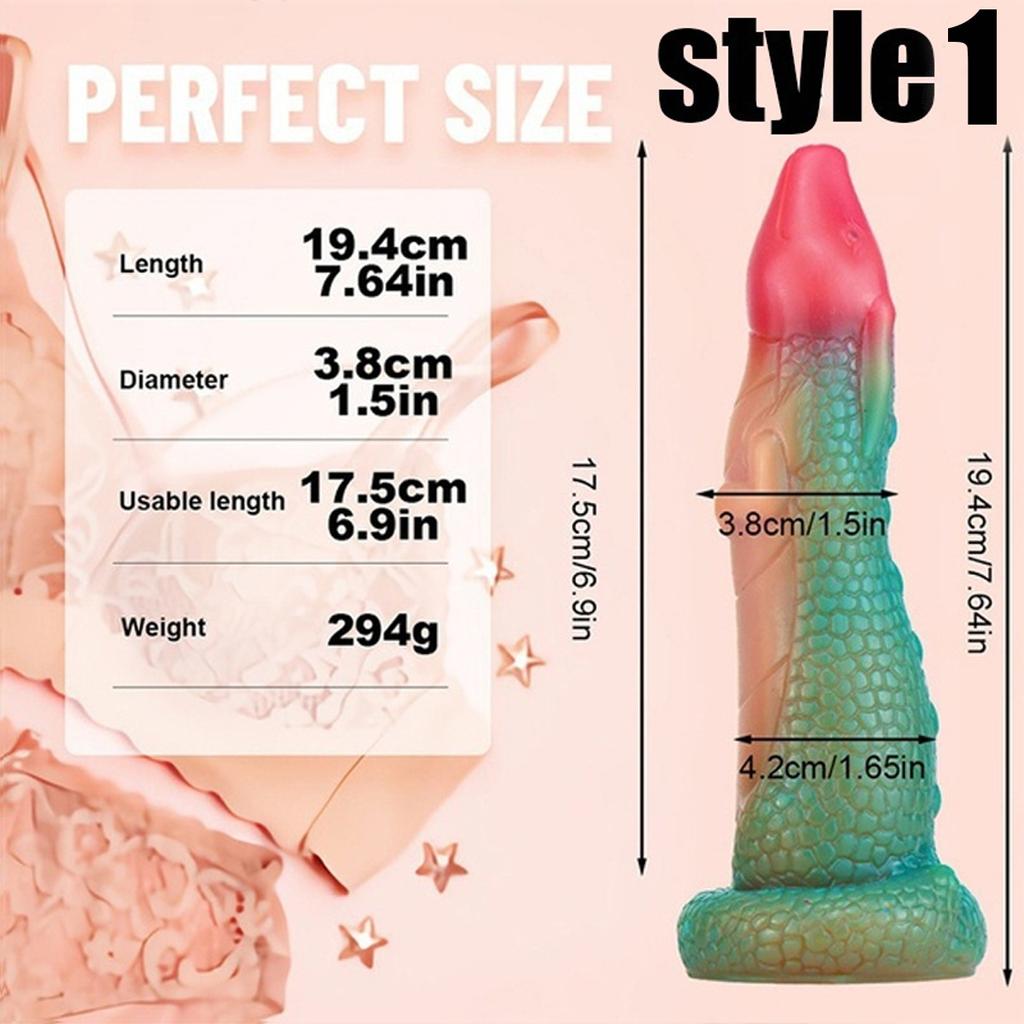 Weicher Silikon-Penis-Alien-Dildo mit Multi-Textur-Drachen-Dildo mit starkem Saugnapf, Analspielzeug, Alien-Dickdildo, Erwachsenenspielzeug für Frauen und Männer