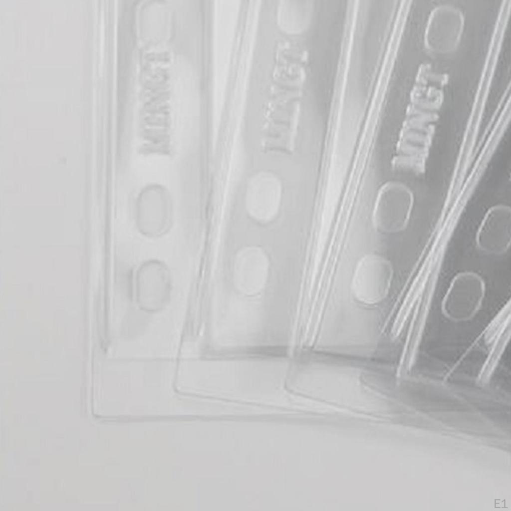 10x Album Collection Collecting Holder Sleeves for Banknote