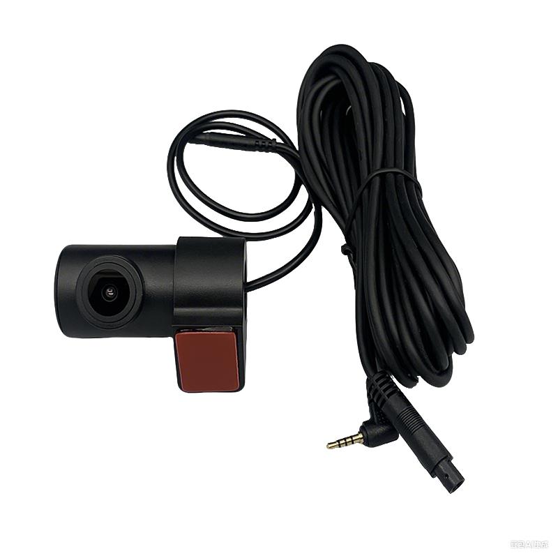 Car 4-hole driving recorder Pull back the camera in front of the car Rear view mirror Streaming media 1080P HD mirror.