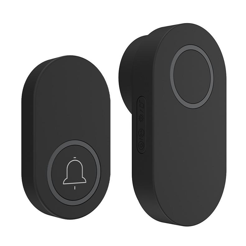 Wireless 433MHz Battery Doorbell for Seniors - Smart AC Ding Dong Remote Control