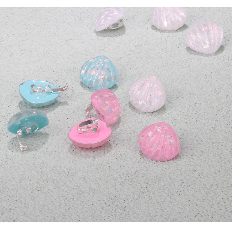 

Заколка-краб в корейском стиле с ракушками для взрослых и детей - Мини-аксессуар для волос с морской тематикой