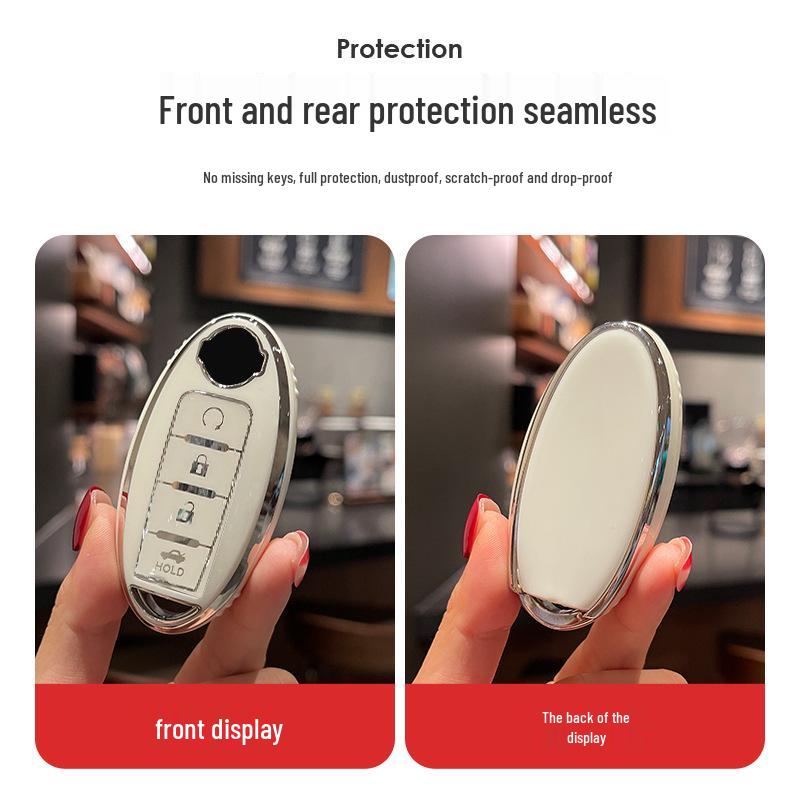 Sylphy Qashqai X-Trail Teana Bluebird Kicks Sunny Women's Cute Key Case & Buckle