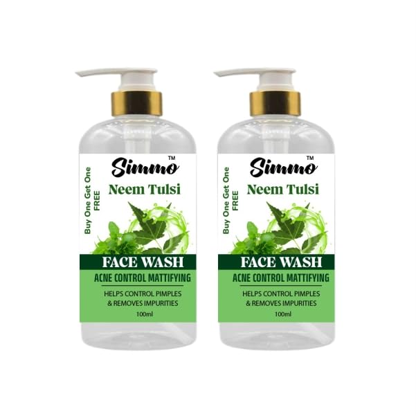 Simmo Neem Tulsi Face Wash | 100 ml (Buy