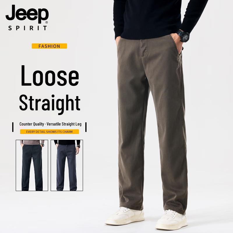 JEEP SPIRIT Men s Retro Straight-Leg Jeans 30