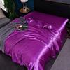 4 PCS Bedding Set Luxury Mulberry Silky Blending Bedding Set Satin Duvet Cover Set High End Single Double Comforter Cover