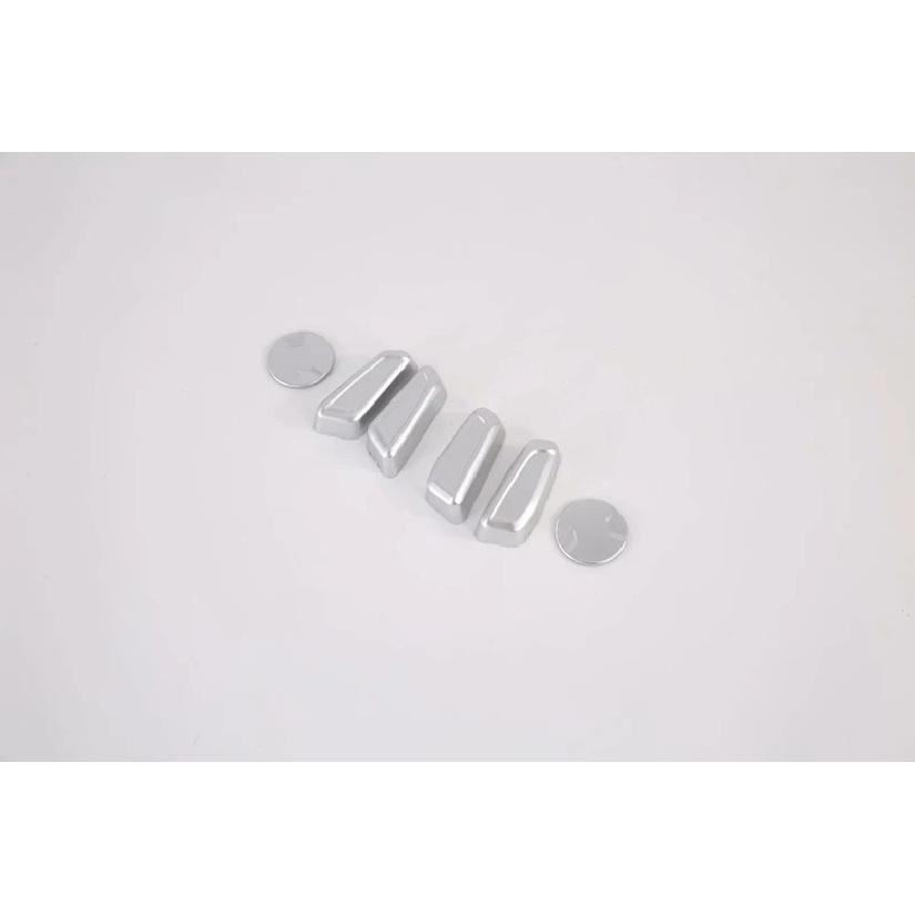 For Hyundai Sonata DN8   Car Accessories Carbon fiber style Interior Inner Seat Adjustment Switch Knob Button Cover Trim