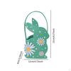 Easter Bunny Bags Candy Pouch Felt Cloth Rabbit Basket Tote