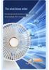 Ultra-Quiet Rechargeable Clip-On Fan with LED Night Light for Dorms and Desks