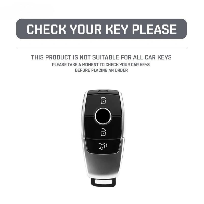 Tpu Car Remote Key Case Cover Shell Fob for Mercedes Benz A C E S G Class W177 W205 W213 X167 W222 CLA GLE GLB GLS AMG Maybach