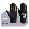 Kids' Windproof Waterproof Gloves - Warm, Velvet-Lined, Five-Finger Gloves for Boys & Girls - Ideal for Autumn & Winter Outdoor Activities