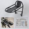 Bike Front Rack Bike Cargo Rack 10KG Load Capacity Bicycle Front Rack Aluminum Alloy Luggage Carrier for Mountain Bike