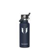 Super Sparrow Wasser FlipFlow Vakuumisolierte Edelstahl Wasserflasche mit Perfekt für die und Draußen Flasche, 500ml, Strohhalm, BPA-frei,