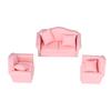 1:12 Miniature Dollhouse Sofa DIY Mini Dollhouse Couch Furnishings Toys Accessories