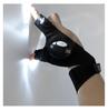 LED Lighted Fishing Gloves, Waterproof Finger Flashlight Gloves for Night Fishing Repair Emergency Use