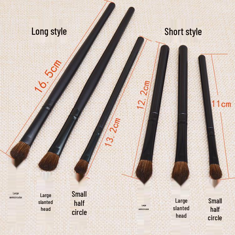 Pinceau Angulé Ombre à Paupières & Contour en Poils de Poney