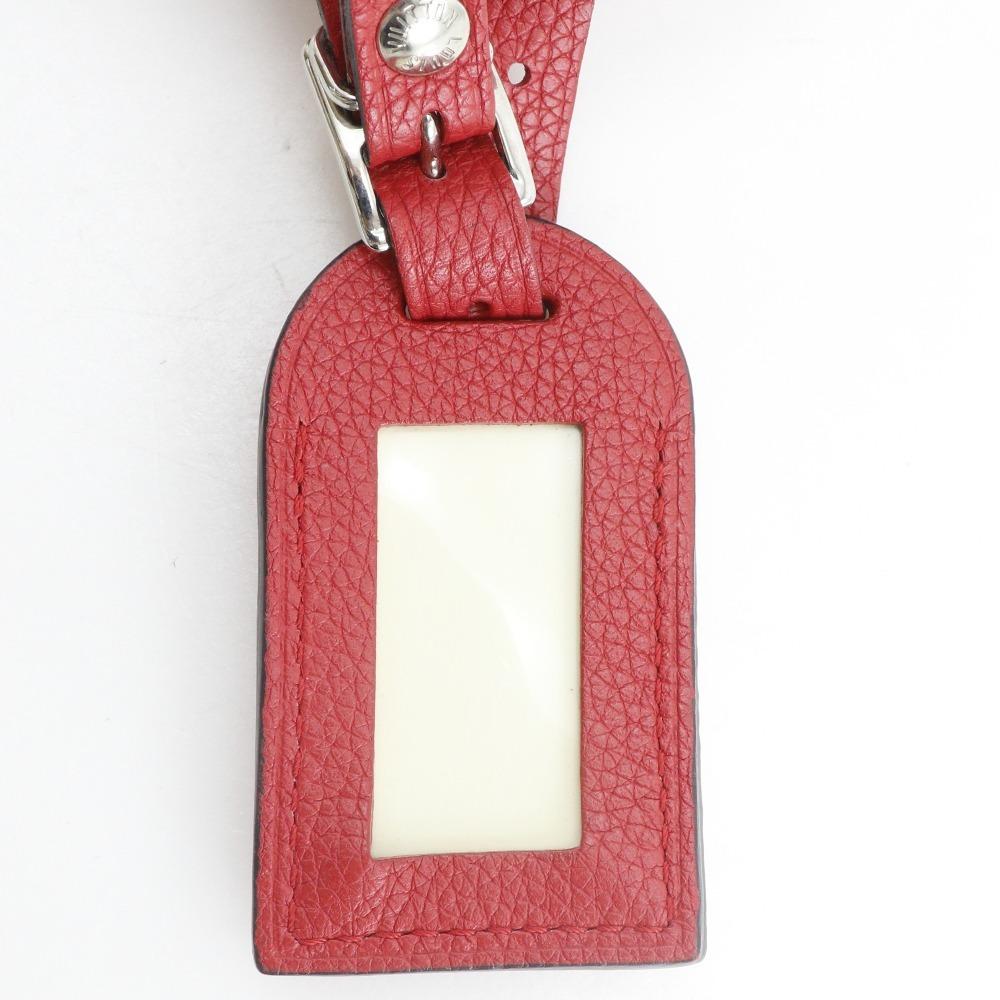 LOUIS VUITTON City Steamer PM Handbag M53030 2WAYShoulder Rouge Red Calfskin Women Used