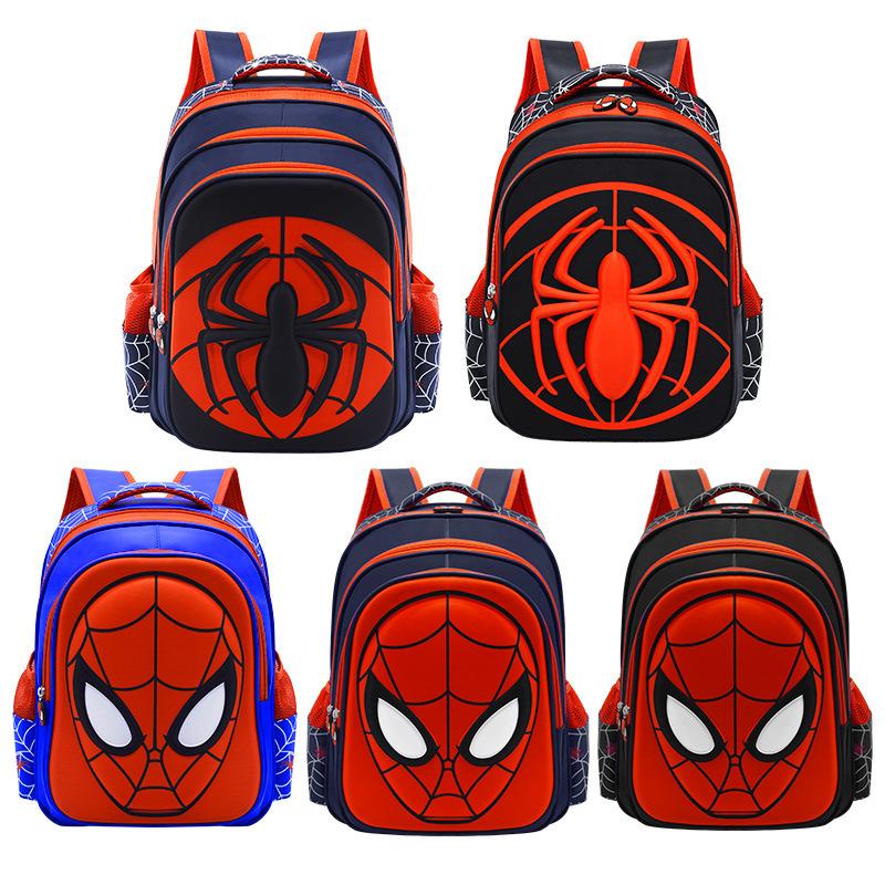 Elementary School Student Eva Schoolbag Spider Waterproof Children'S Male Kindergarten Backpack Backpack