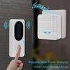 Long-Range Solar Wireless Doorbell with High Volume, Remote Control for Villas and Homes