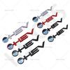 1 Pièce Métal 3D HEV Emblème Logo Style Voiture Coffre Arrière Lettres Badge Autocollants Pour Camry Granvia Sienna Avalon Corolla Highlander Hilux
