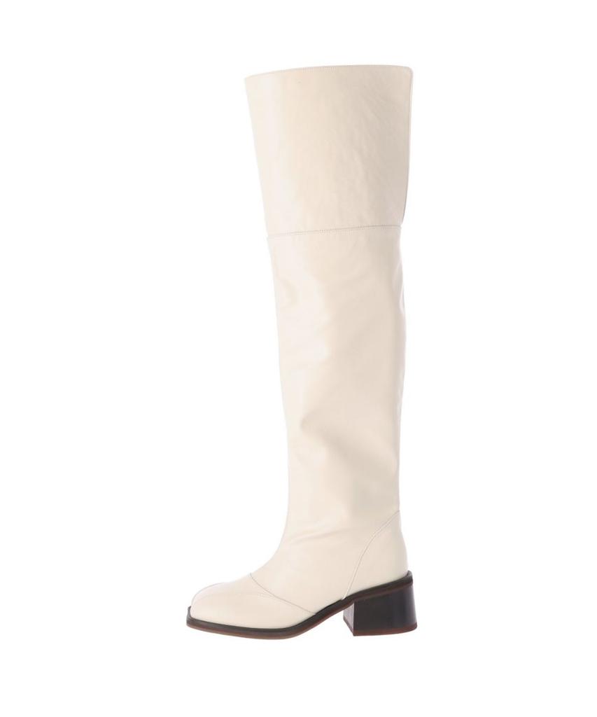 Nuosmiq Knee-High Boots (Ivory)