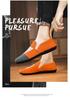 Men's Lightweight Breathable Loafers - Casual Slip-On Color Block Flats