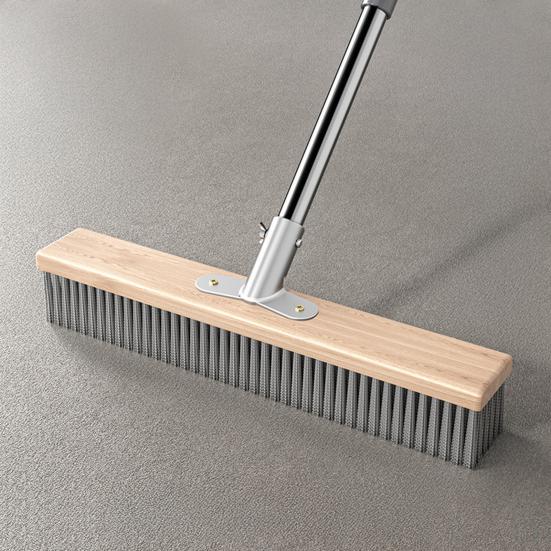 Podlahový kartáč Nerezové štětiny Kartáč na čištění terasových betonových kamenných povrchů Univerzální venkovní drhnoucí kartáč